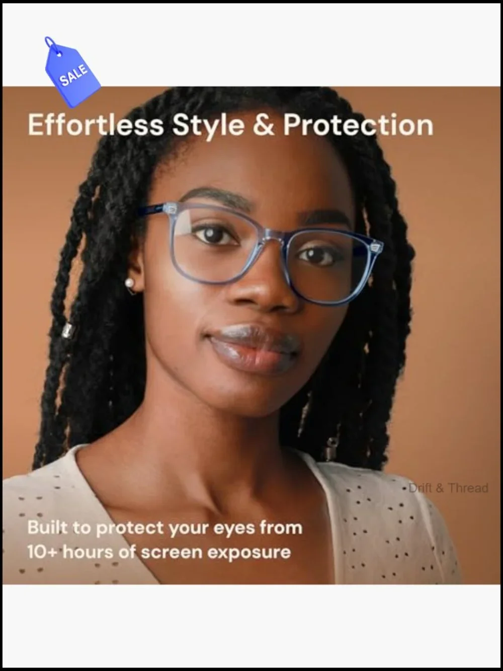 Blue Light Blocking Glasses for Women - Stylish Computer Eyewear with UV400